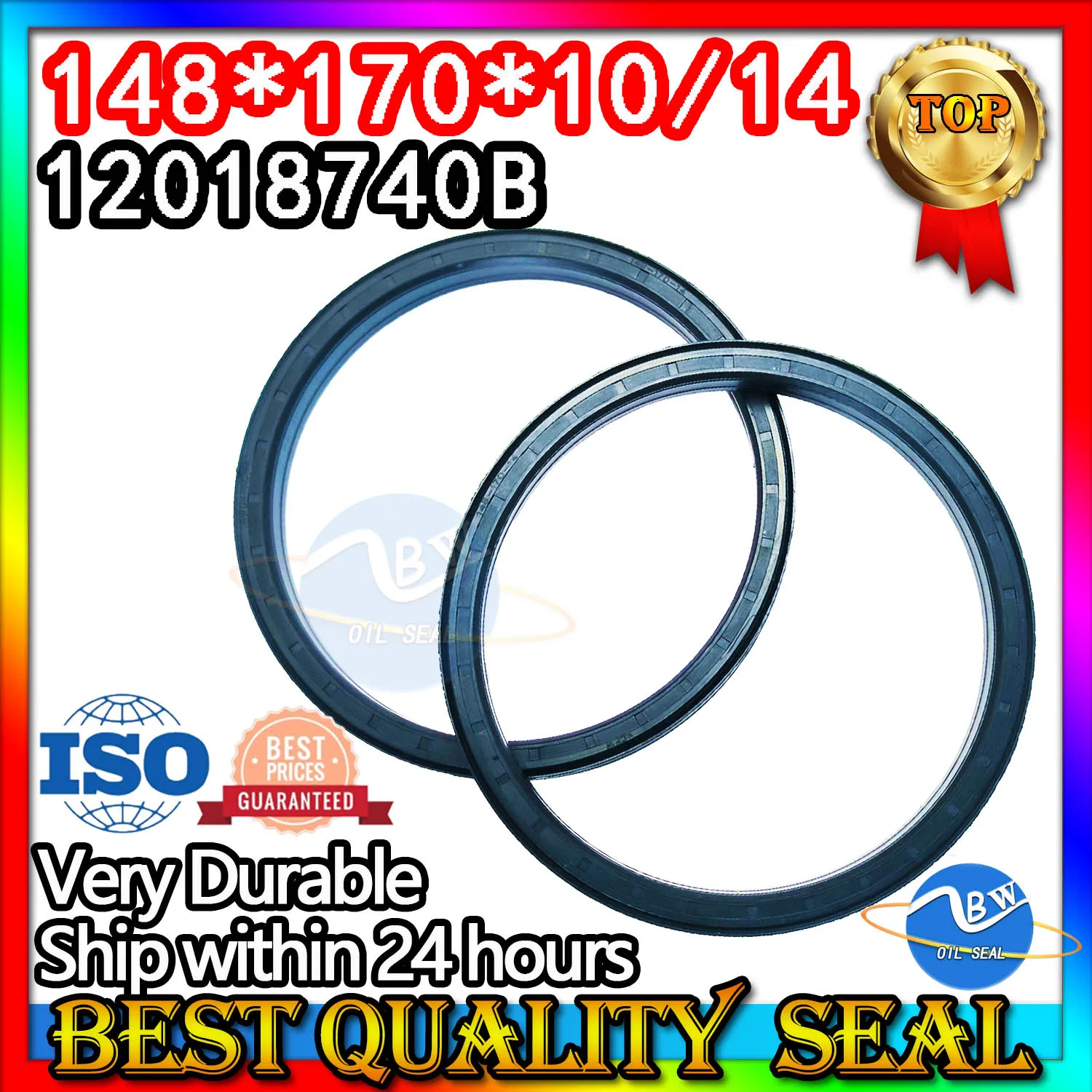 

Hub Oil Seal 148*170*10/14 For Tractor Cat 148X170X10/14 Cassette Metal Shim Gasket Gearbox 12018740 Machinery 12018740B rotate