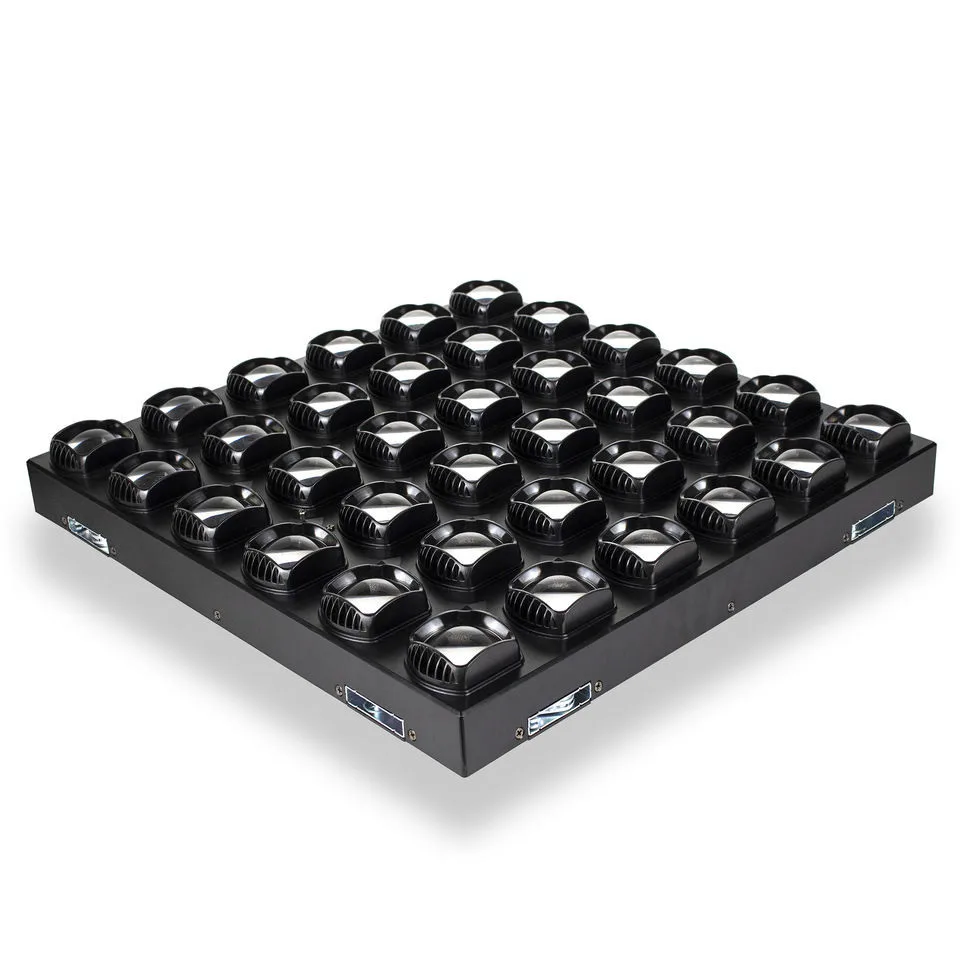 DMX LED Beam Lights com cores, luzes de discoteca, RGB, 4in 1, LED Pixel Matrix, CW-L3615, 36PCs