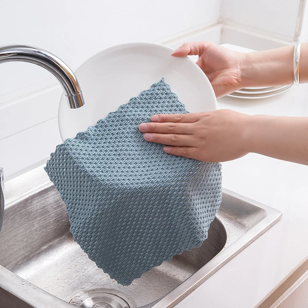 

Absorbent dishcloth cleaning towel kitchen cleaning cloth dish washing towel towel for cleaning