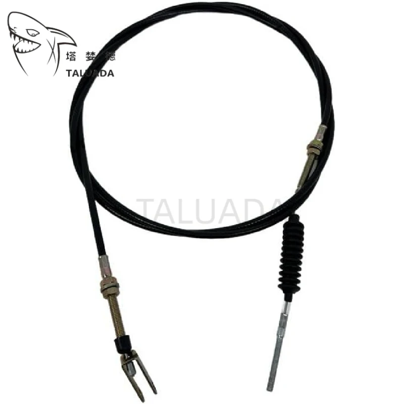 Throttle Motor Cable Black For PC56-7 Motor Control Excavator Parts High Quality