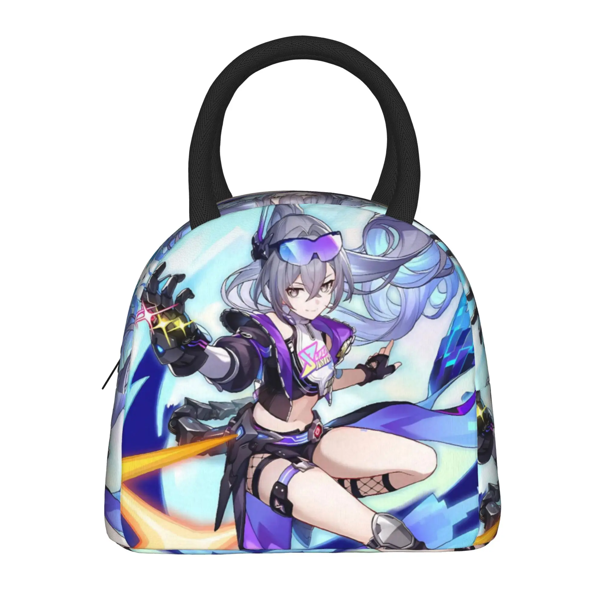 Honkai Star Rail Merch Insulated Lunch Bag For Work  Food Container Portable Thermal Cooler Bento Box