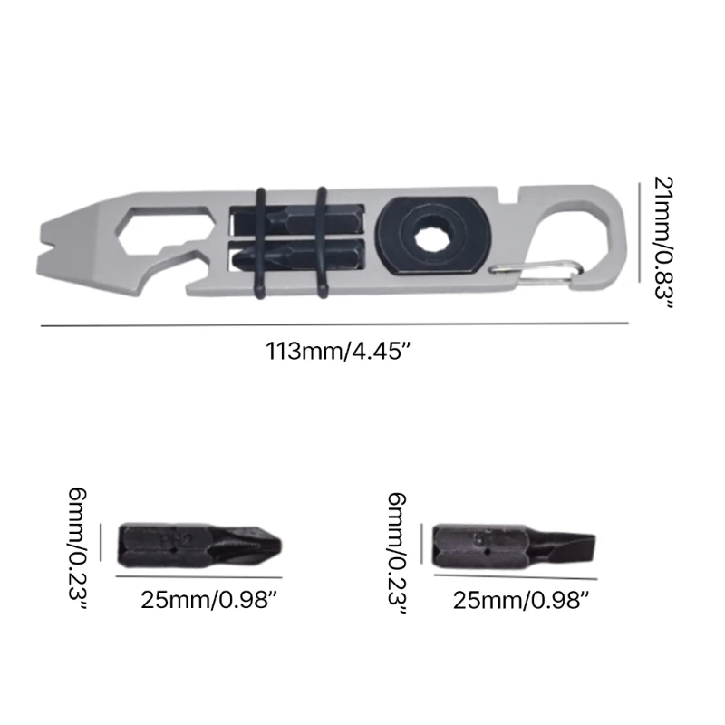 Versatile Mini Pry Bar with Screwdriver Tip Ratchet for DIY Projects Tools