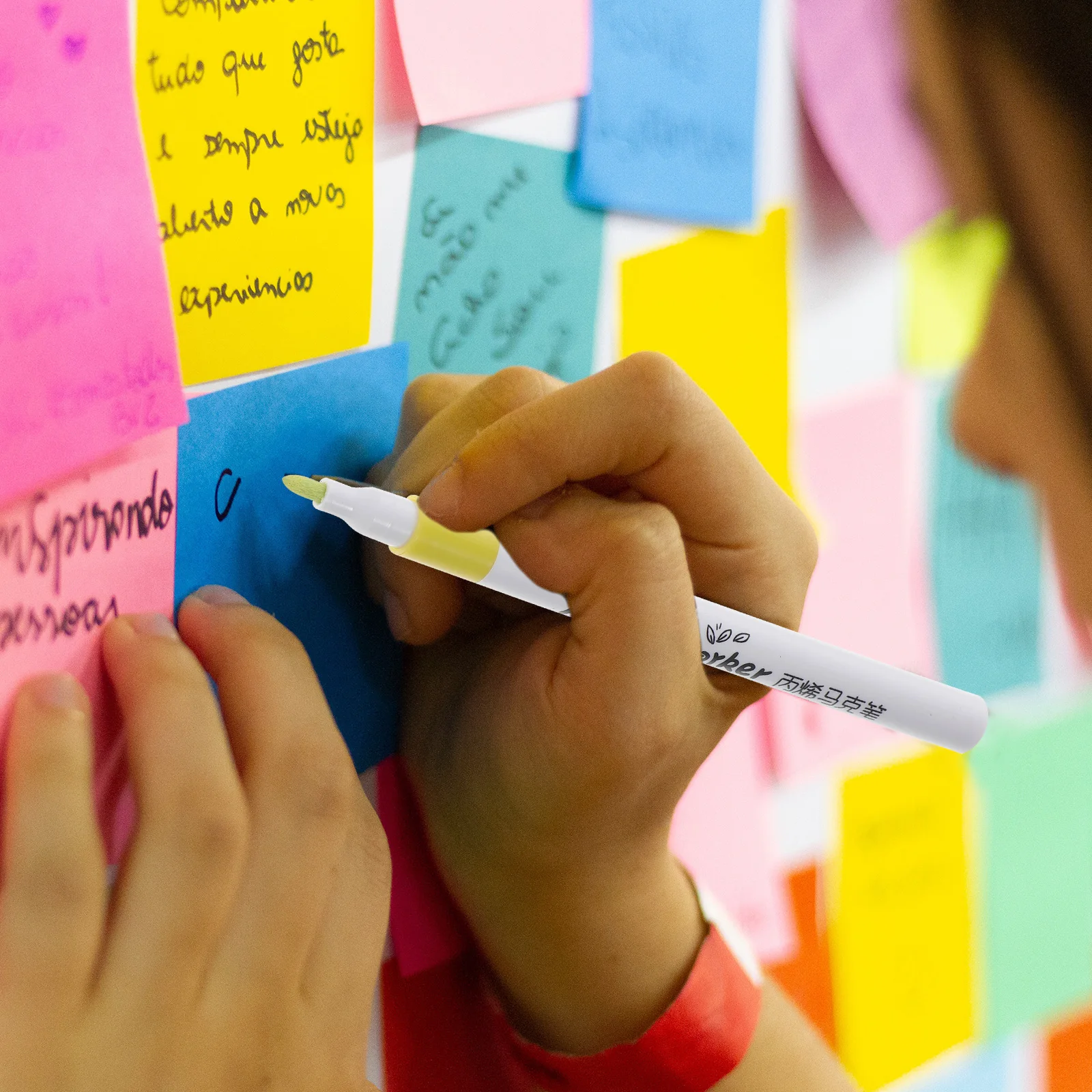 36 قطعة علامات طلاء أكريليك طرف رفيع قلم مرن للرسم تلوين رسم سكرابوكينغ لوازم فنية مجموعة هدايا للبالغين