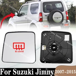 For Suzuki Jimny 2007-2015 Auto Car Accessories Door Exterior Rearview Side Mirror Reflective Glass Lens With Heating Left Right