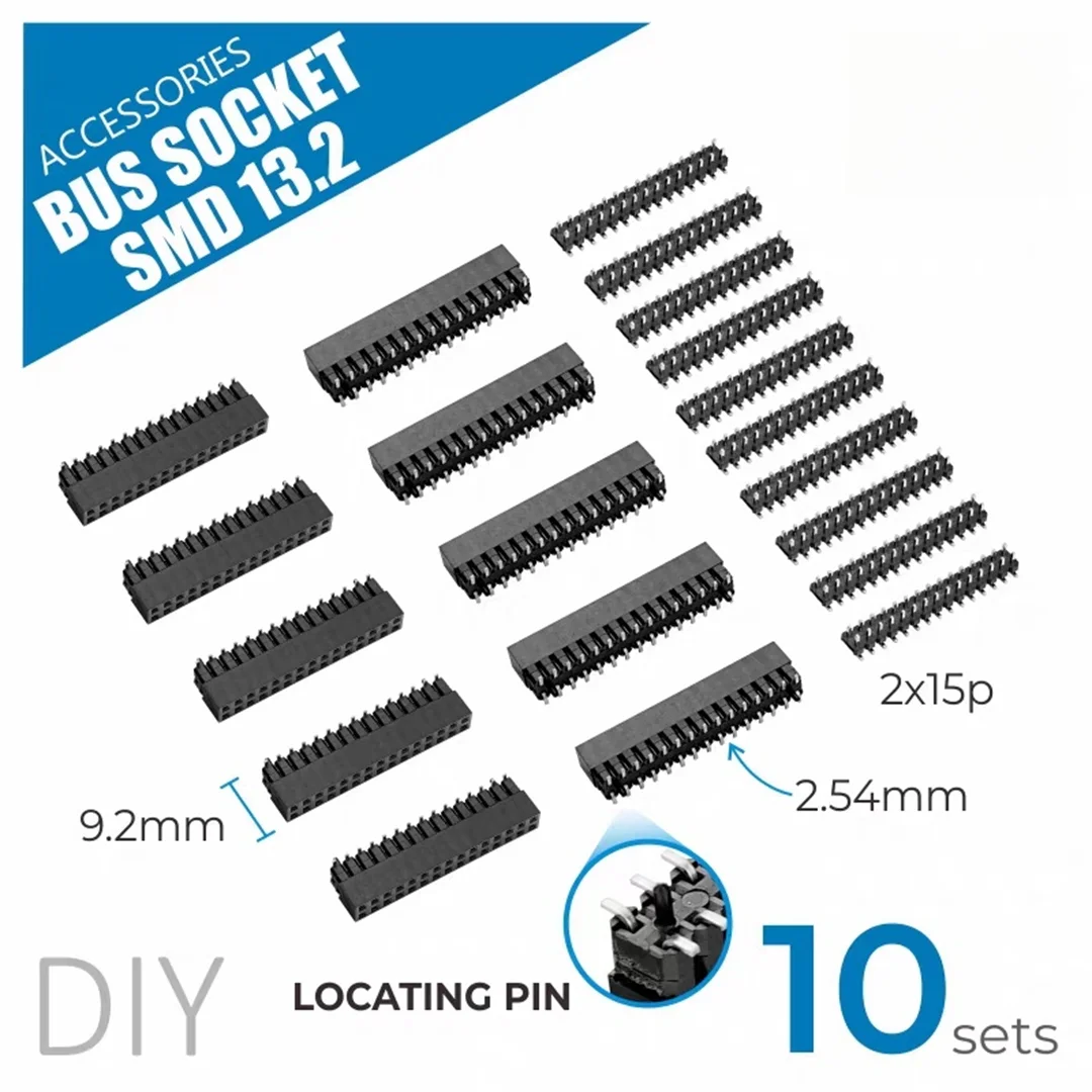 Official M5Stack BUS SOCKET SMD 13.2 SMT Mother Accessory Set 2x15P M5