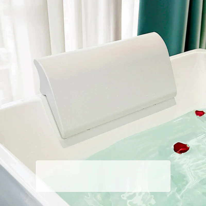 

No punching comfortable neck protection bathtub pillow waterproof and moisture-proof free bath pillow
