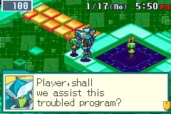 بطاقة ألعاب 32 بت: Rockman EXE 4.5 - عملية حقيقية (جميع المناطق!! ترجمة اللغة الإنجليزية!! )