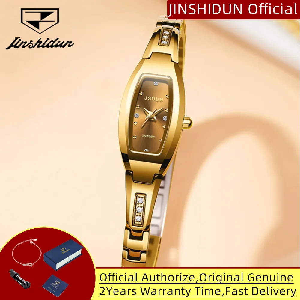 JSDUN 6530 Women's Watches Japan Quartz Movement Tungsten Steel Waterproof Ladies Wristwatch Fashion Elegant Luxury Woman Watch