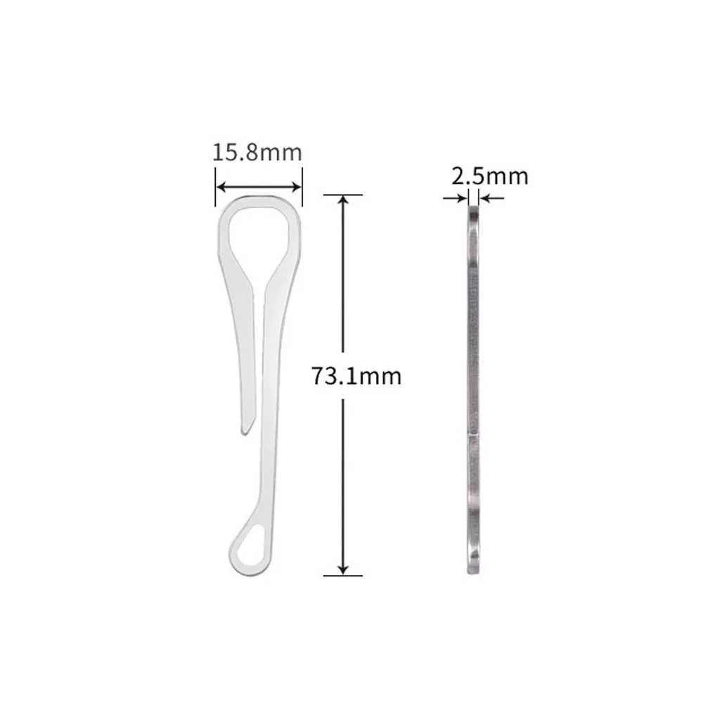 Herramienta múltiple de acero inoxidable segura, herramienta de supervivencia, llavero de bloqueo de montañismo, mosquetón, gancho, mosquetones, Clip