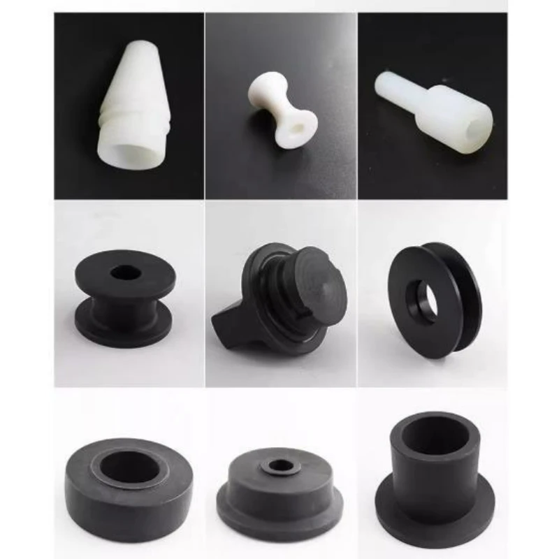 1/2pcs HDPE Rod Black White Ultra-high Polymer Polyethylene Rod UHMW Rod Machining Diameter 10mm/15mm/20mm/25mm/30mm/35mm~45mm