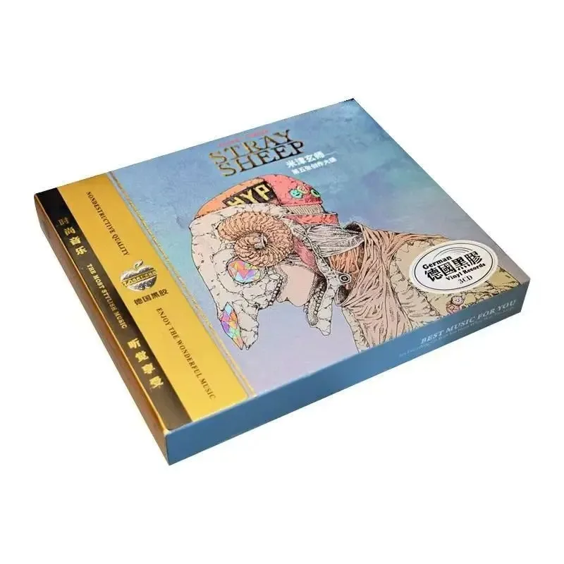 البوب يونيزو كينشي الموسيقى CD الضالة الأغنام الألبوم الليمون 3 قطعة سجل الموسيقى لوازم التدريس صندوق المسارات الصوتية مجموعة موسيقى الحفلات