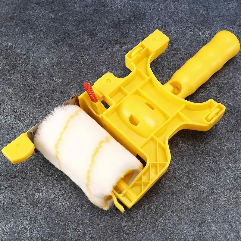 

6 шт., валиковая кисть для кромки, инструменты, портативная кисть для очистки, для домашних настенных потолков-A73P