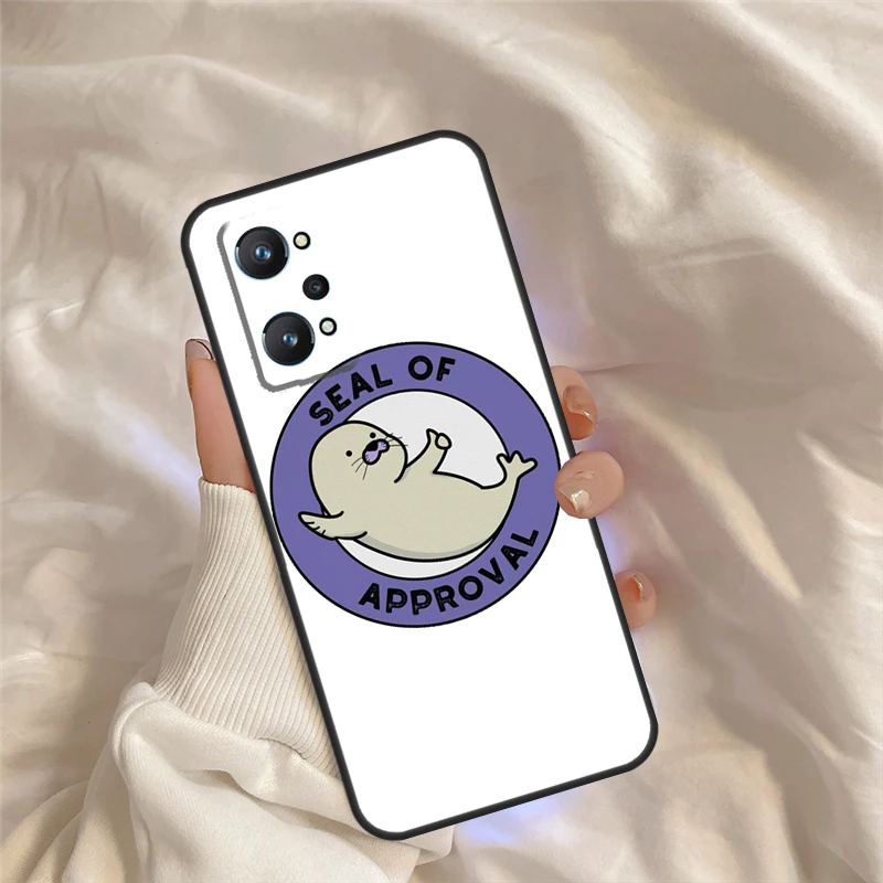 مضحك ختم الموافقة ل Realme GT7 برو GT6 C67 C65 C63 C61 C55 C53 C51 C35 C71 C75 10 11 12 13 14 برو زائد