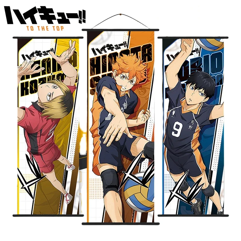 Haikyuu！！New Anime Kageyama Tobio Hanging Cartoon Hinata Sauce Yang Room Wallpapers Anime Peripherals Girls' Holiday Gifts