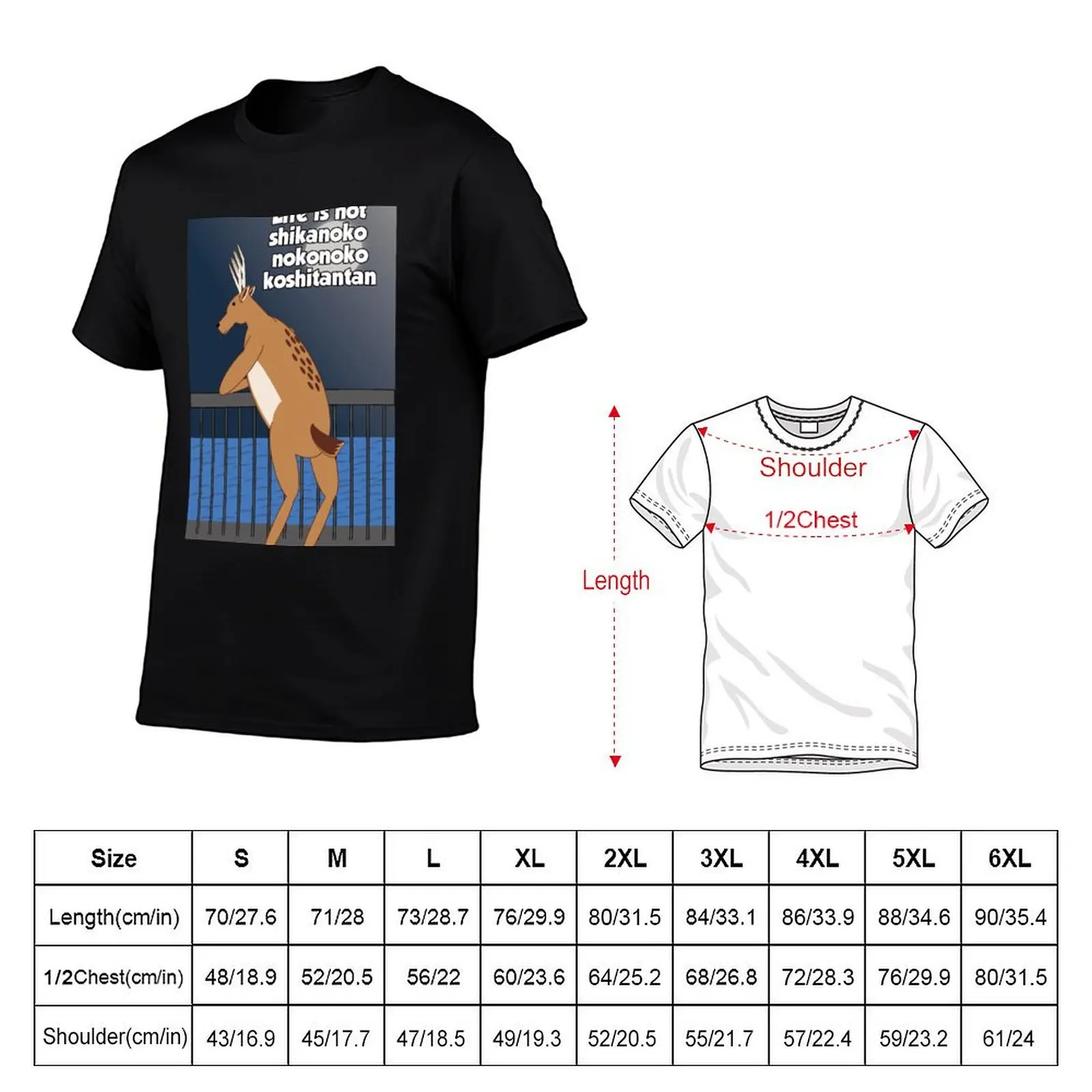 My Deer Friend Nokotan Parody(Alt Ver.) T-Shirt graphic tee shirt sweat blanks for a boy T-shirt men