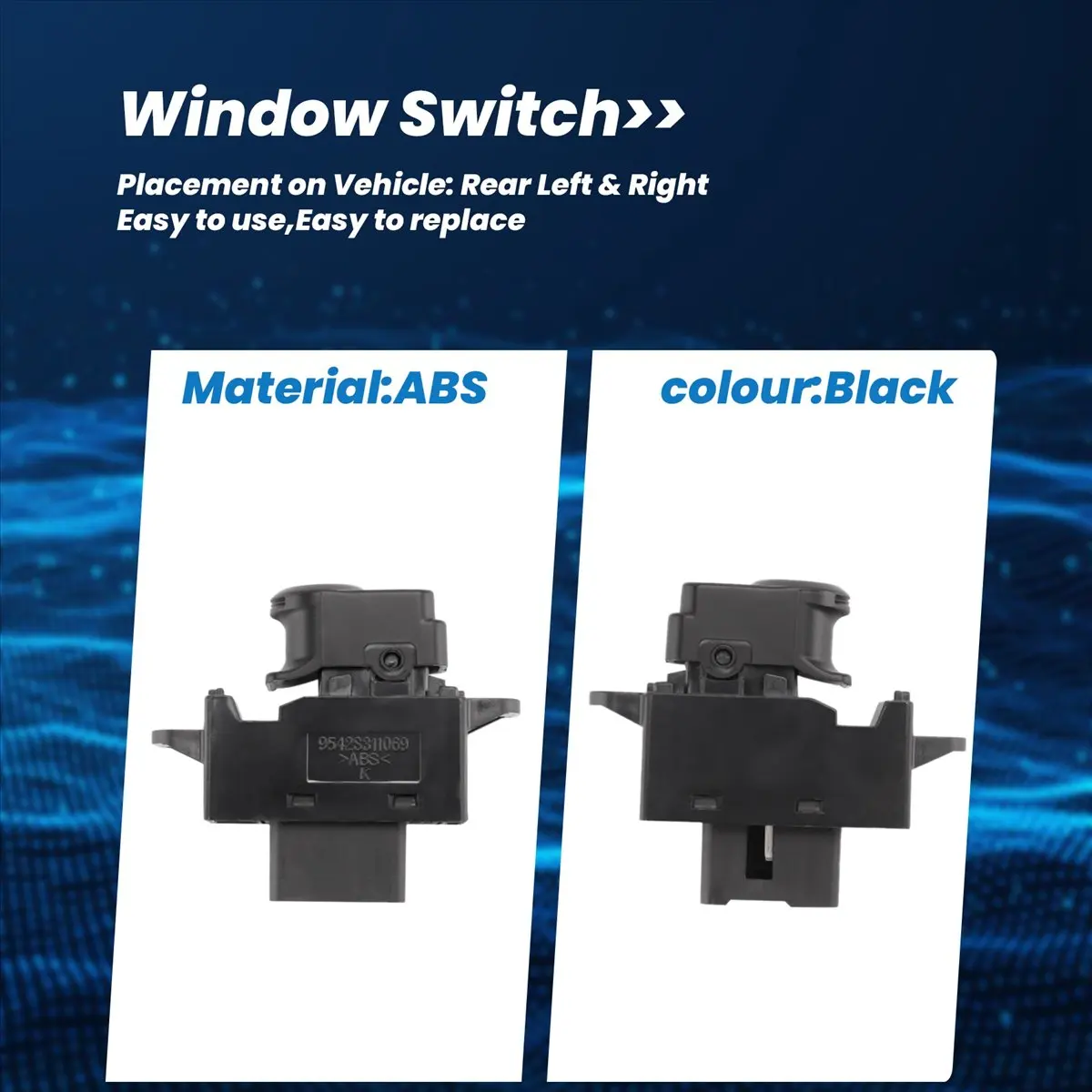 Car Rear Power Window Switch Left Right for ACCENT SOLARIS 2011-2017 New Arrivals