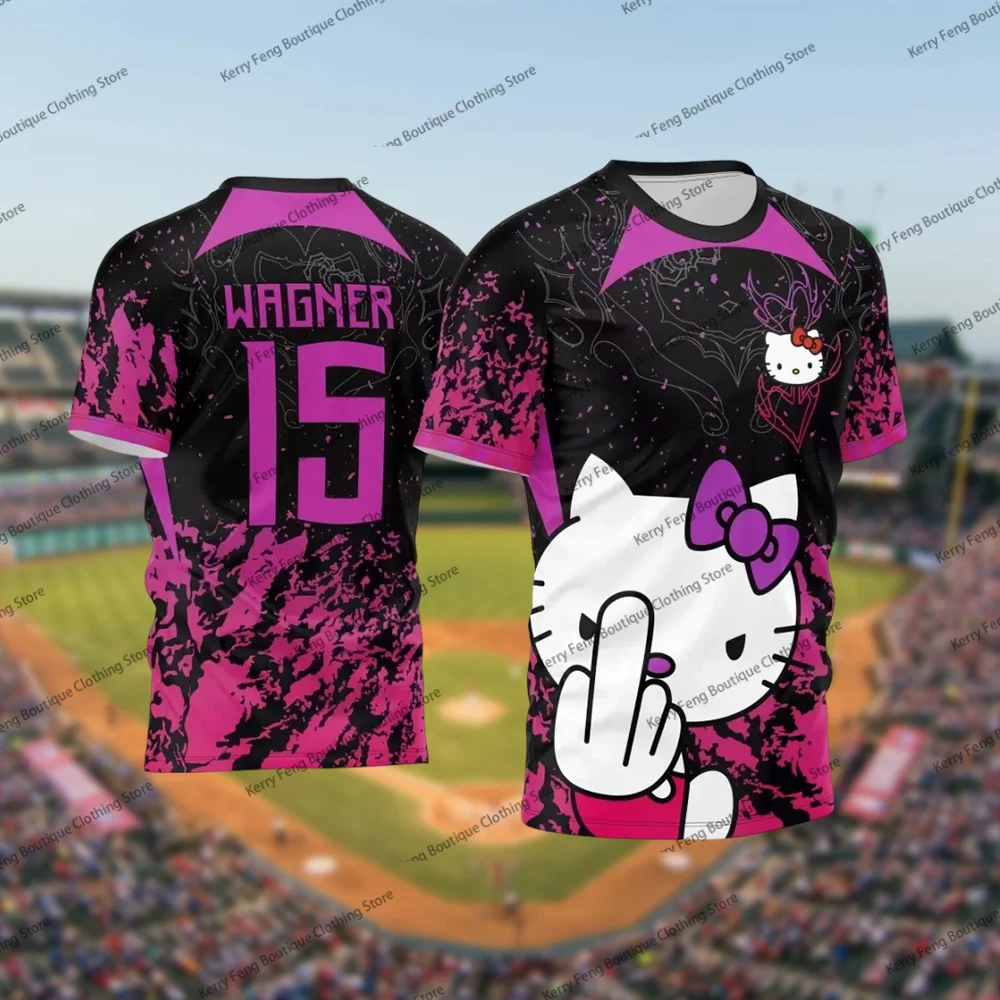 2024 New Trendy KT Cat # 10 Summer Football Special Commemorative Edition Design Boys' and Girls' Fashion jerseys