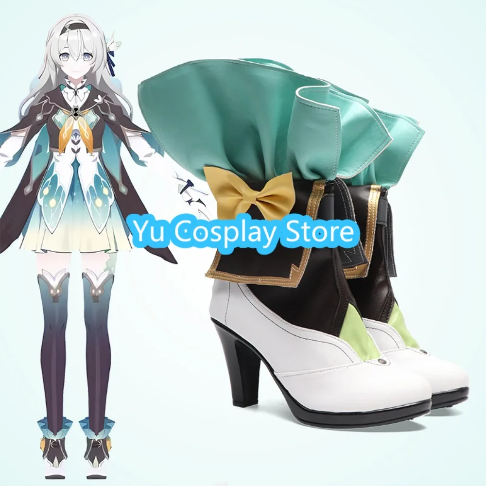 Yu Cosplay Store Honkai: Star Rail Firefly Cosplay Shoes Anime Cosplay Shoes Boots Halloween Costumes Props