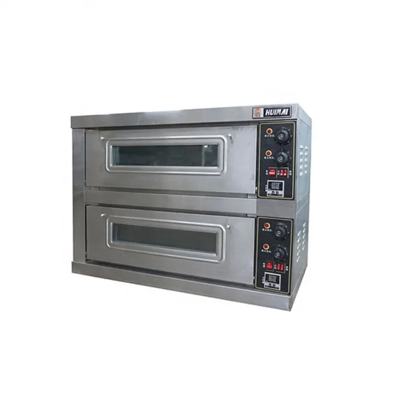 Commercial Bakery Baking Oven 2 Deck 2 Trays Gas Oven For Bakery Bread Pizza Bakery Equipment