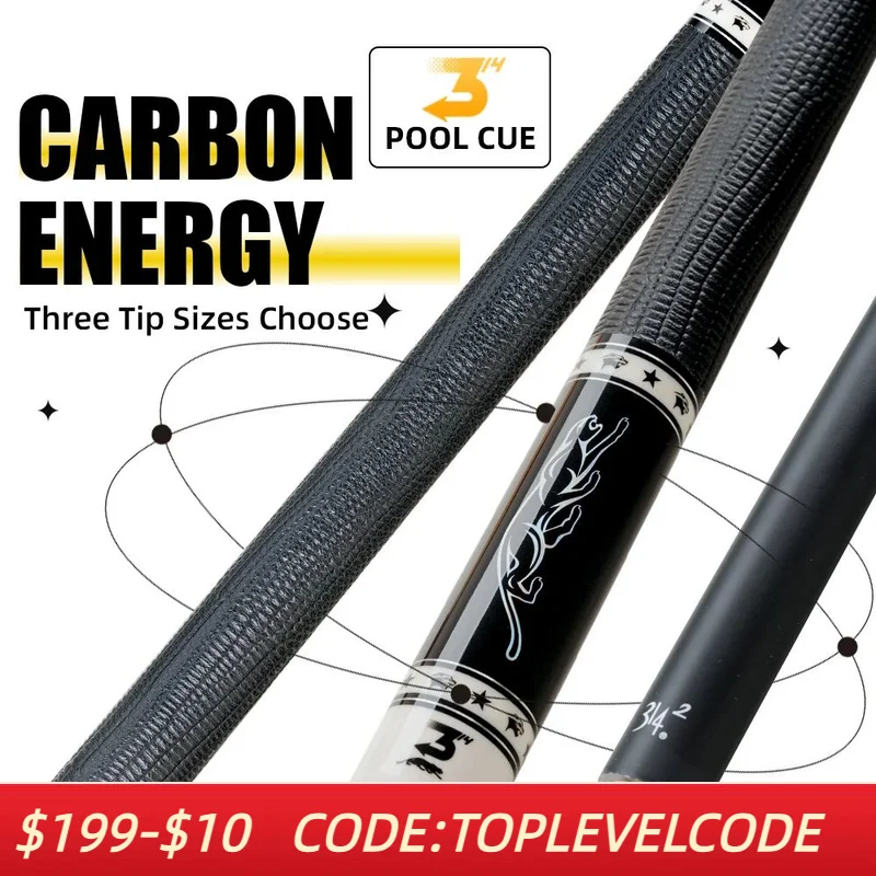 PREOAIDR XINBAO Pool Cue Stick with Carbon maple shaft 10.5/11.5/12.5mm Tip Uniloc Joint Leather grip Billiard Cue