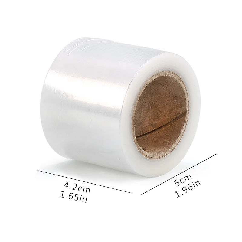 1 Rollo de 200M de Película Plástica Transparente para Extensión de Pestañas, para Tatuaje Permanente de Cejas, Herramienta de Maquillaje Profesional 4