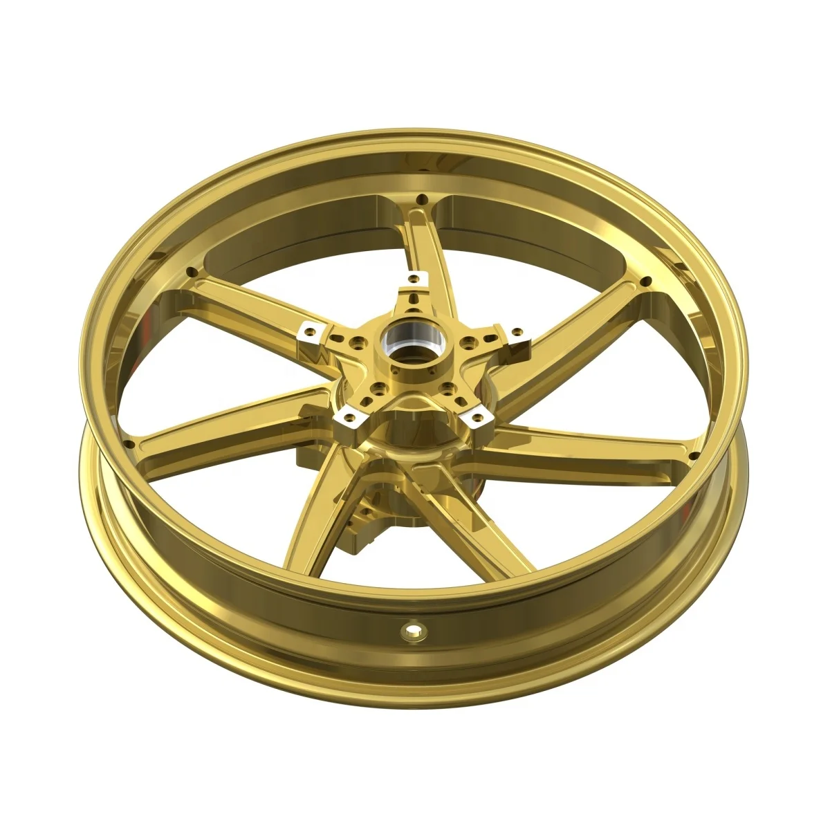 Precision CNC Forged 17 Inch Aluminum Alloy Motorcycle Wheels for Yamaha YZF R1/ R6 / R3 Fit Yamaha Sports Motorcycles