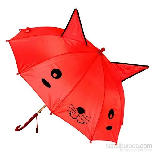 Dearybox VY-37K Eared Children Umbrella RED