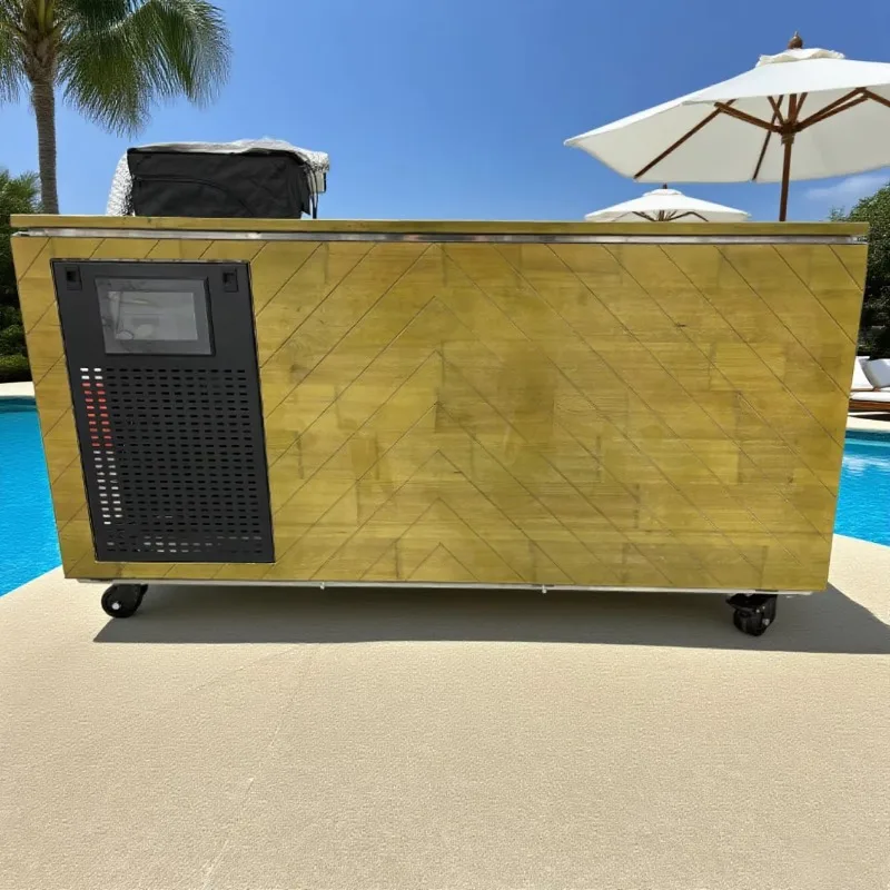 

Fast Cooling System All-in-One Plunge Chiller with Motor & Gear for 2 Persons Sport Recovery