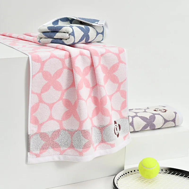 100% Cotton Oversized Bath Towel for Adults – Unisex Home Bathing and Back-Scrubbing Towel, Extended-Length Sports Towel