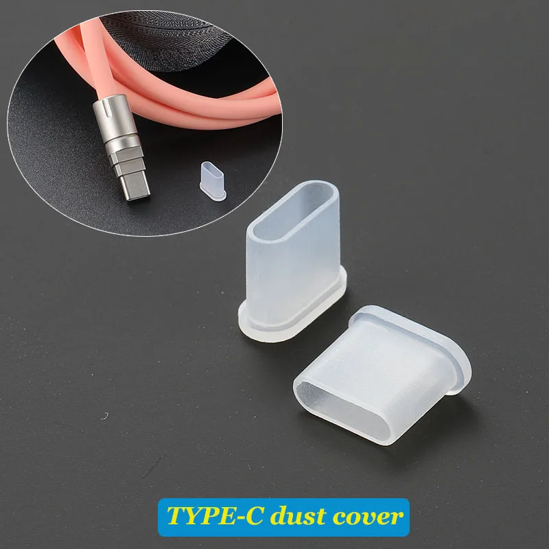 Rubber Stopper AV Audio Video Network Phone Data Cable Soft Silicone Protective Cover Computer Electrical Dust/Waterproof Cover