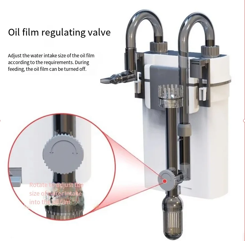 Aquarium filter, fish tank hang-on filter, external filter bucket, small silent oxygen setting machine.