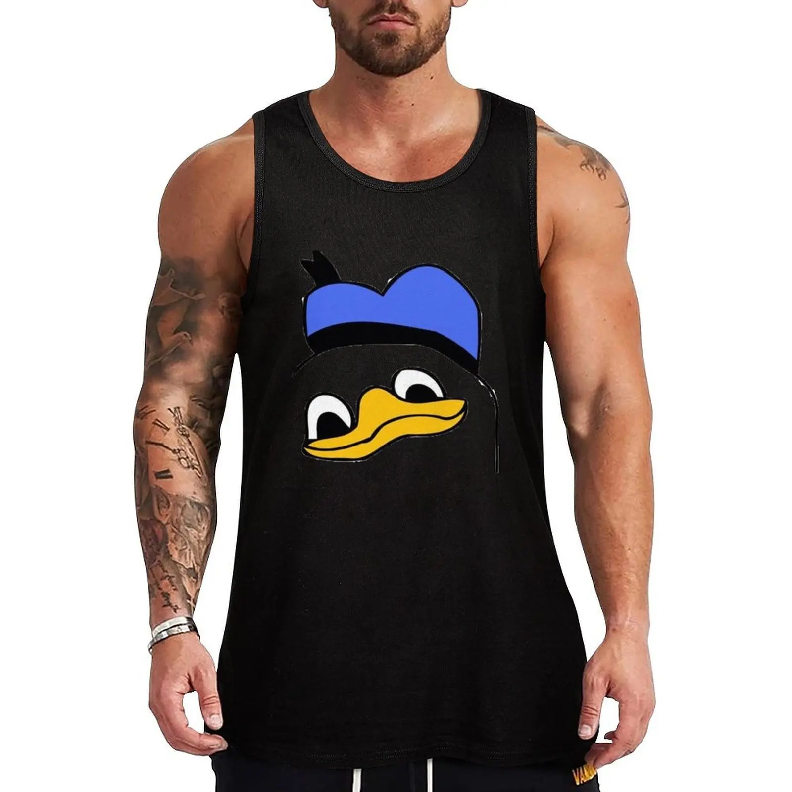

Dolan duck Tank Top Anti Shrink Tank Top Durable Casual Sleeveless Shirt