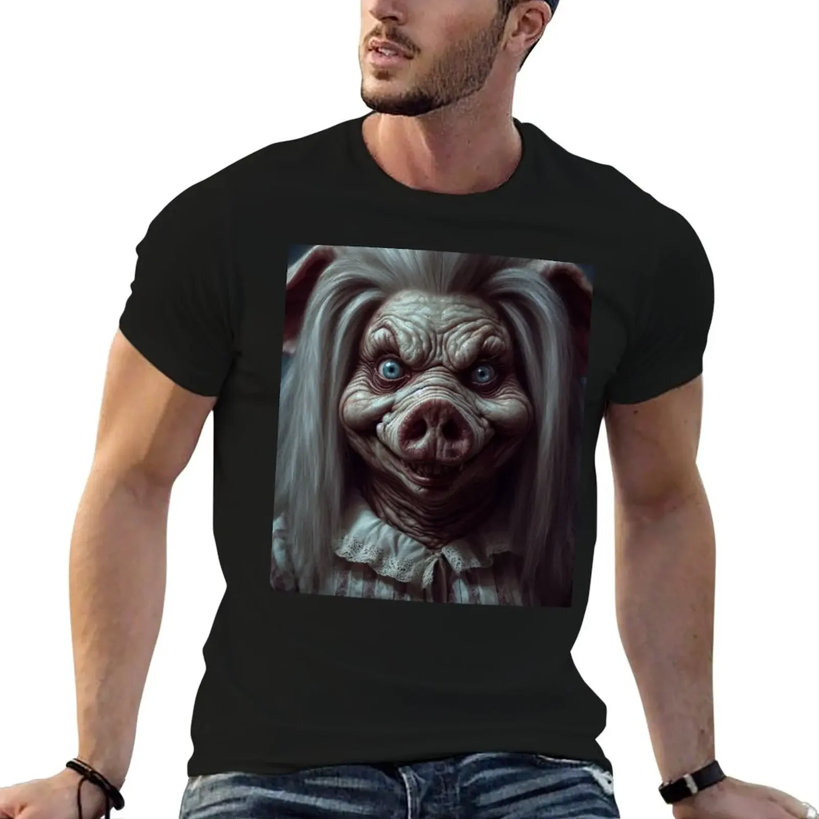 

MAMA Hog T-Shirt man t shirt Anime t-shirt mens t shirts pack