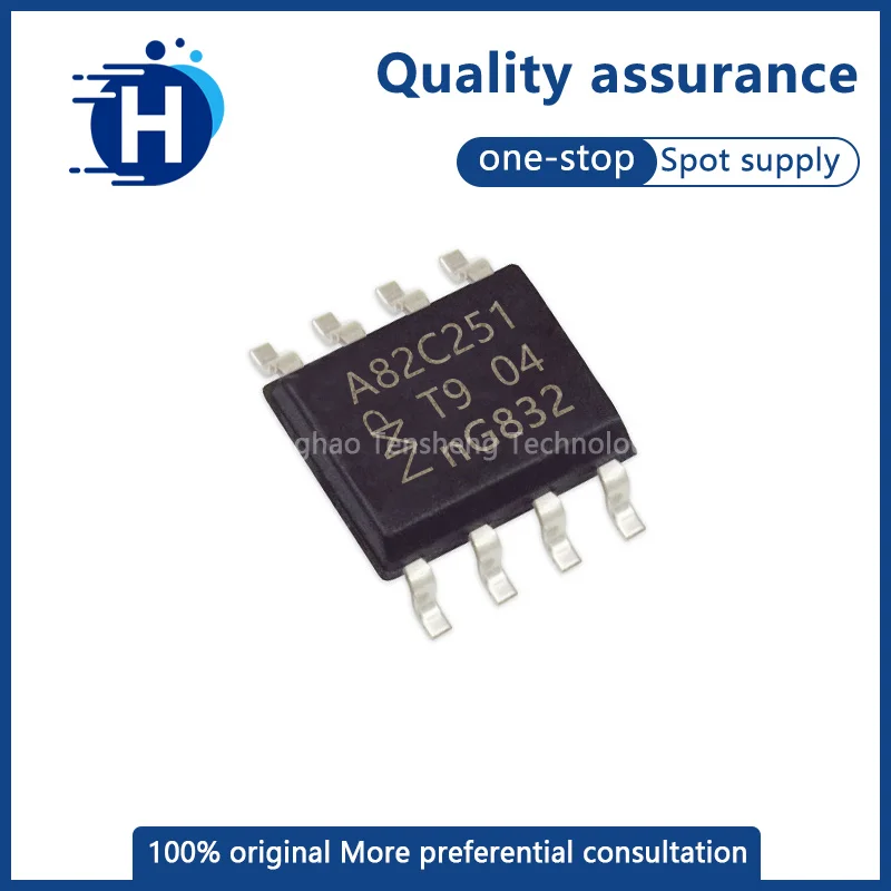 

New original 82C251Y PCA82C251T Chip Sop-8 bus CAN interface chip, Chip IC