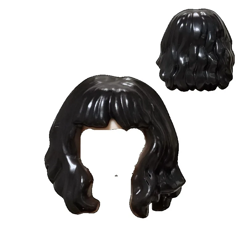 Moc Building Blocks Accessori per capelli Decorativi per bambini Assemblaggio fai-da-te Modello Giocattoli Ornamenti Collezione regalo per le vacanze dei ragazzi