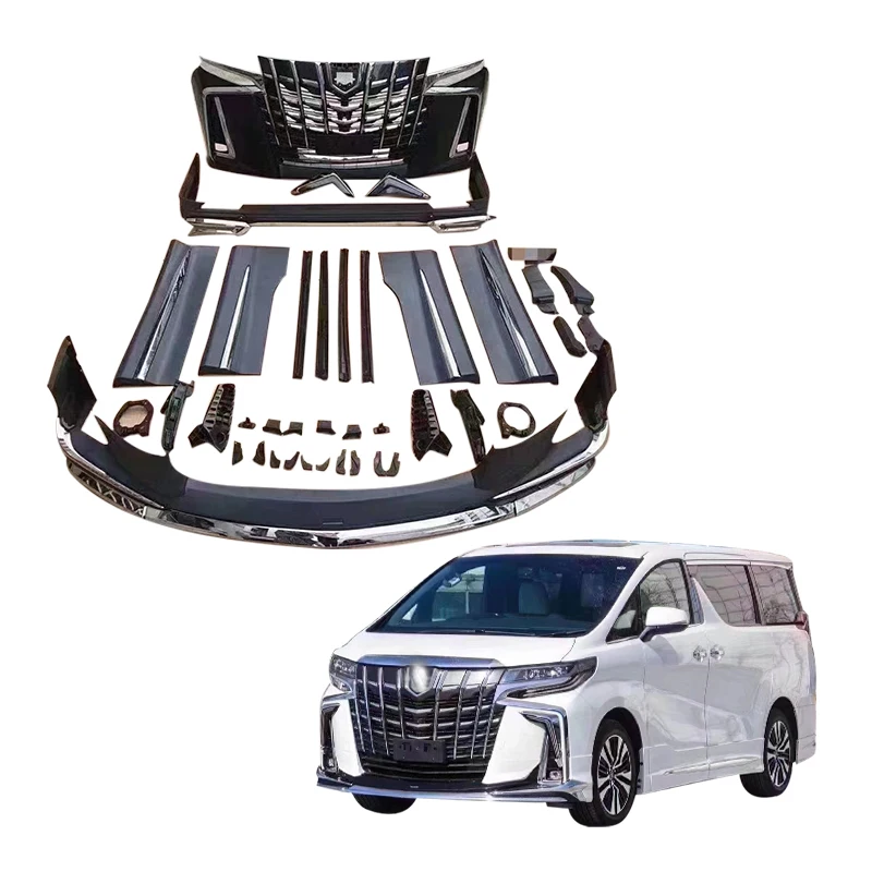 

Upgraded Factory Price PP Material Car Tuning Parts Body Kit for Alphard 2018 -2021 Auto Parts and Accessories