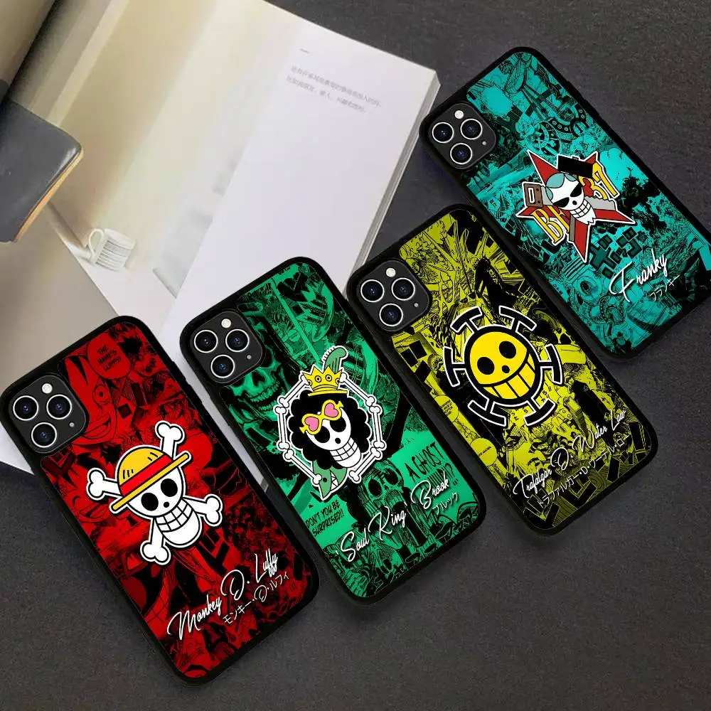

O-one-PpieceS Logo Phone Case For IPhone 17 16 15 14 Plus 13 11 12 Pro Max Silicone Hard PC TPU Cover