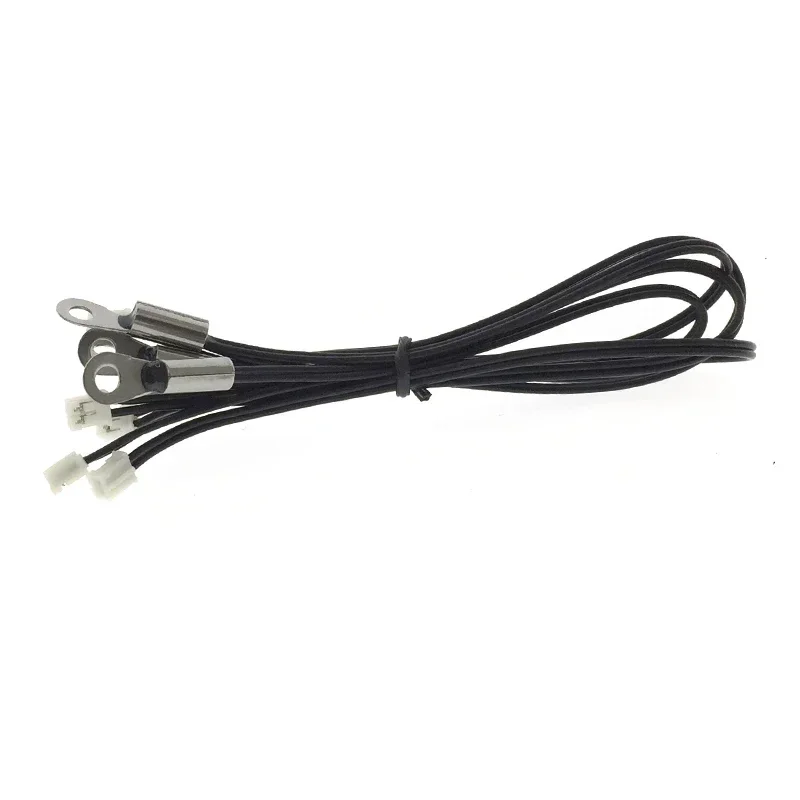 20pcs M4 Surface Fixed  Prob Temperature Sensor NTC Thermistor 47K B Value 3950 e 26AWG 20CM PH2.0- 2P Plug