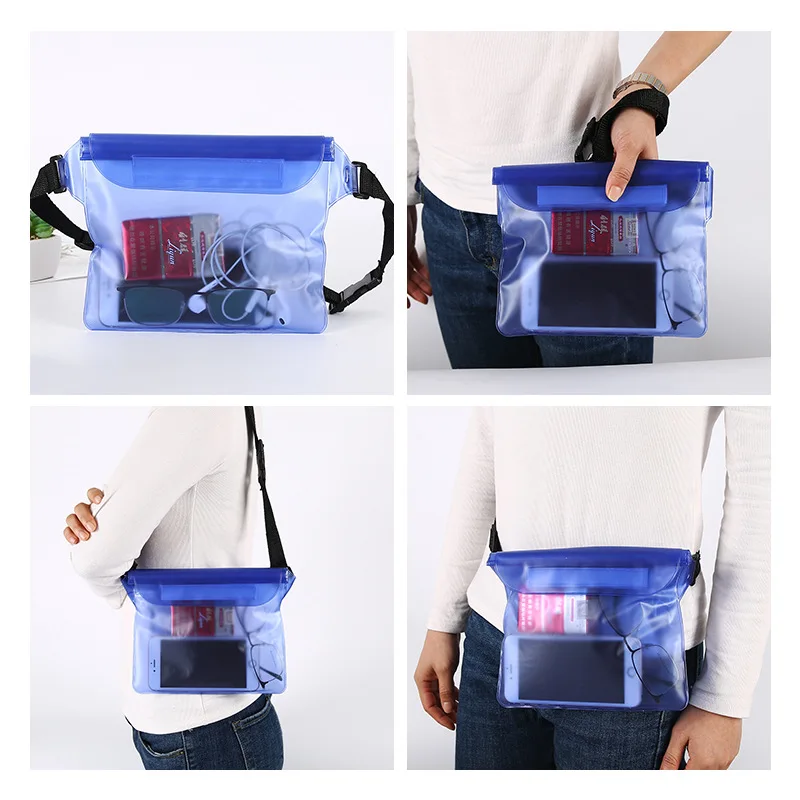 Riñonera impermeable estanca para buceo, ski náutico y playa - imagen 4