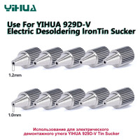 5Pcs/Set Suction Soldering Nozzles Used For YIHUA929D-V Electric Soldering Iron Suction Head Device With A Diameter Of 1.2/1.0mm