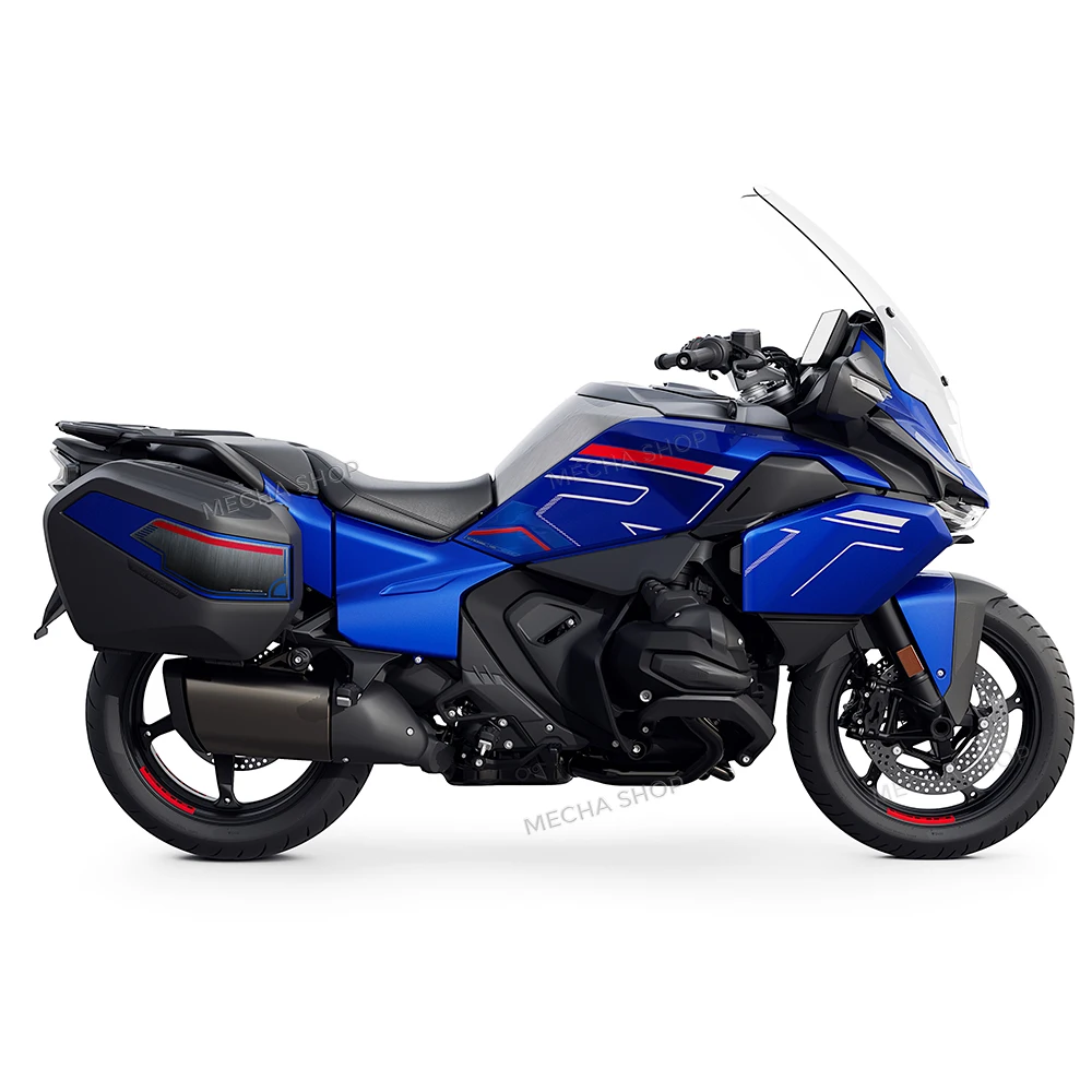 جديد R1300RT 2025 دراجة نارية خزان وسادة حماية ثلاثية الأبعاد ملصق ل R 1300 RT 2026 الأمتعة الجانب عدة ملصق مائي الملحقات