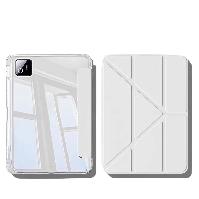 

Чехол-подставка с магнитным креплением и держателем для стилуса для Xiaomi Pad 8 Pro/Mi Pad 8 2025 (11.2 дюйма) и Xiaomi Pad 7/Mi Pad 7 (2024)