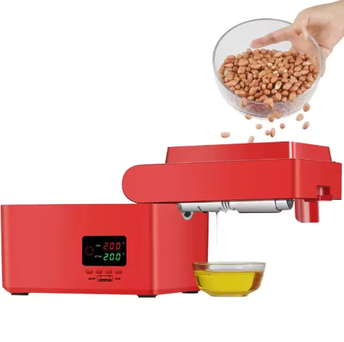 RG-108 Hot Sale Semi-automatic High Quality Factory Price Sunflower Seed Multi-functional Cold Press Oil Press Machine for Food