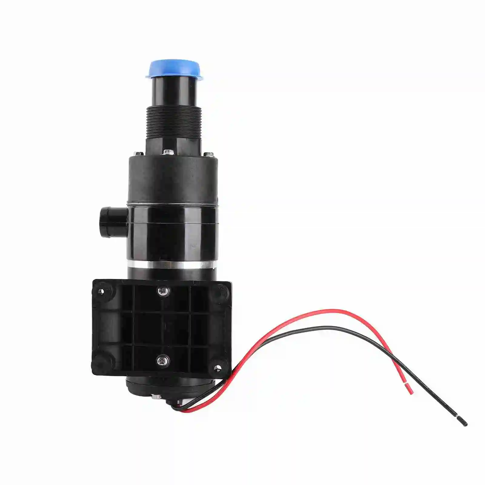 RV Marine Yacht Boat Pump, Self-Priming Macerator Waste Pump, Run-Dry Protection, Ideal for Marine Yacht Boat