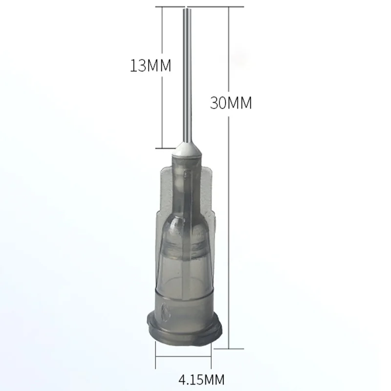 Stainless Steel Bayonet Dispensing Needle Dispensing Machine Needle Head Glue Horizontal Mouth Syringe Dispensing Valve Injectio