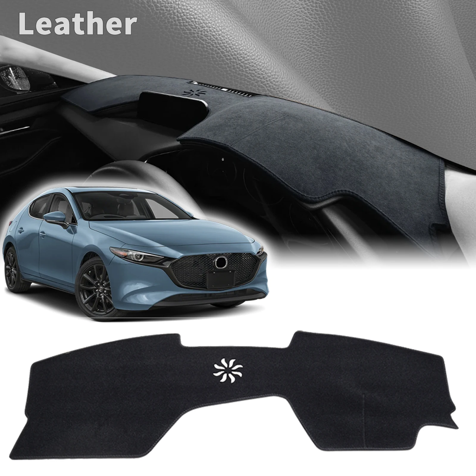 

fit for Mazda 3 Axela BP 2019 2020 2021-2025 Car Accessories Dashmat Protective Carpet Dashboard Cover Pad DashMat Sunshade