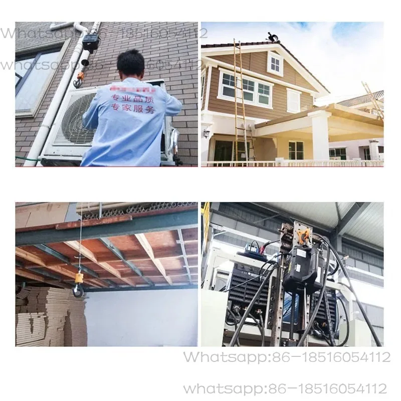 500Kg Portable Crane Electric Hoist for Cars, Home Improvement, Cargo Handling, Production Workshop Lifting