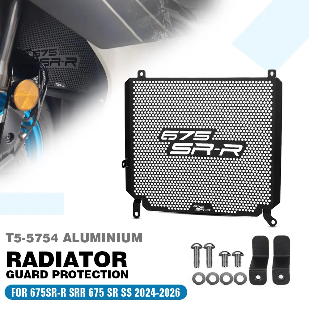 

FOR CFMOTO 675SR-R CF MOTO 650NK 675SR 2024 2025 Motorcycles Radiator Grille Guard Cover Protection Parts 675 SR SS 675SS R SR-R