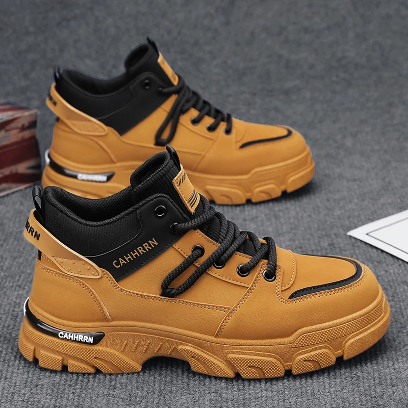 

H063 Fall Hot Style High-Top Work Trendy Safety Shoes Bulk 50 Pairs