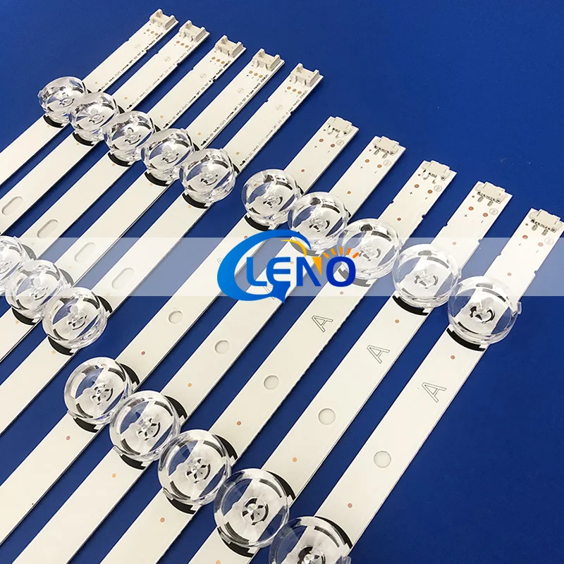 3Set Strip LED untuk 55LB5600 55LB6500 55LB6200 55lb5600 55lf5850 55lx580s 55ly540s 55lb6100, 55lb5800, 55lb5830